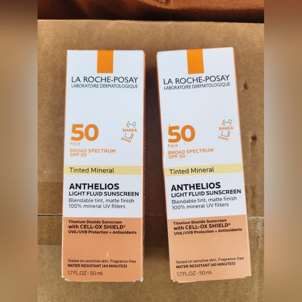 2x La Roche-Posay Anthelios Tinted Mineral SPF 50 Sunscreen